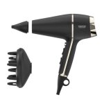 Phon Ionico Taurus 2400W 2 Velocità Aria Fredda Diffusore Nero