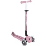 3-in-1 Globber Go-Up Active Lights Eco Roller 3 Räder Berry faltbar