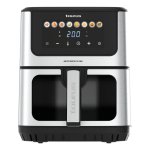 Airfryer Taurus AIR FRY DIGITAL 7S VIEW Venster 6,5L 1600W Touchpaneel