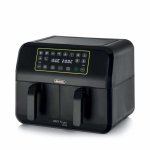 Friggitrice ad Aria Ariete 4623/00 Doppio Cestello 8L 1700W Timer Digitale