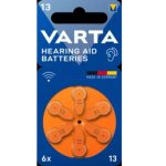 VARTA 13 Zinc-Luft-Hörgerätebatterie 1,45 V, 6 Stück