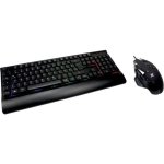Tastiera Inter-Tech KC-3000 gaming completa con mouse ergonomico tedesco