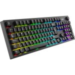 Tastatur Sharkoon OfficePal KB70W lineares mechanisches RGB kabellos