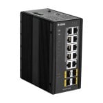 Switch Industriel D-Link DIS-300G-14PSW Gestionné L2 PoE+ Gigabit