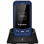 Sunstech CELT26 4G 2,8" Dual Display Botón SOS Azul