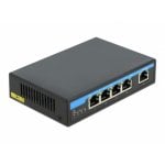 Gigabit Ethernet Switch DeLOCK 4 PoE+ Ports 1 Uplink