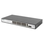 Switch PoE Digitus DN-95343 Fast Ethernet 24 Porte 370W Rack 1U