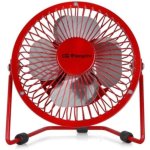 Mini Ventilador USB Orbegozo PW 1027 2,5W Funcionamiento Silencioso Aspas Metálicas Compacto