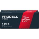 Batterie Duracell Procell CR123A Lithium Manganèse 3,3V 1,6Ah Pack 10