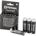 Batería Petromax Ion de Litio 18650 3,5 Ah 4 unidades