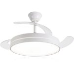 Deckenventilator mit Licht Daewoo DW5008 30W 106cm 6 Stufen Einklappbare Flügel Fernbedienung