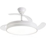 Deckenventilator mit Licht Daewoo DW5008 30W 106cm 6 Stufen Einklappbare Flügel Fernbedienung