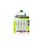 Akku Ansmann AA 1300 mAh NiMH 4 Stück