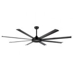 Ventilatore da Soffitto Orbegozo CF 125300 100W 300cm 6 Velocità Motore DC Silenzioso Telecomando Timer Funzione Inverno Grandi Spazi