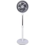 Standventilator Daewoo DW9001 80W 25cm 3 Stufen Aluminium-Motor Höhenverstellbar