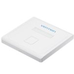 Placa de Pared Vention IFDW0 1 Puerto RJ45 Tipo 86 Blanco