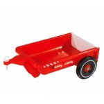 Anhänger BIG Bobby-Caddy für Spielzeugauto rot kompatibel mit BIG Bobby-Car
