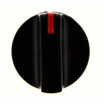 Mando Cocina Balay Ø6mm (negro)