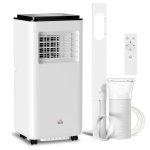 Climatiseur Portable Welltin 10000 BTU 2900W 5 en 1 Télécommande Déshumidificateur
