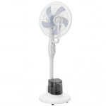 Ventilador de Pie Welltin 90W 3 Velocidades Nebulizador Oscilante Silencioso con Depósito de Agua