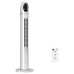 Turmventilator Welltin 45W 3 Stufen 3 Modi Fernbedienung Timer 24h Oszillation 70°