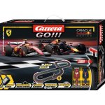 Pista de Corridas Carrera GO!!! Champion's Racing 1:43 com Carros F1