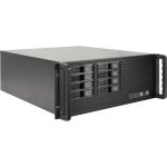 Serveur Inter-Tech IPC 4U-4508 Rack E ATX 4U 2x USB 3.2 Gen 1 Noir
