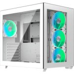 Boîtier PC ATX RAIJINTEK PAEAN C7 TG4 Blanc avec Panneau en Verre