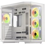 Caja PC Krux Empero ATX RGB Panel de Vidrio Blanco