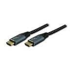 Cable HDMI 2.1 MCL 2 metros 8K/4K@120Hz 48 Gbps