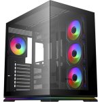 Boîtier PC Krux Atron Mid-Tower ATX Verre Trempé ARGB