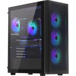 Boîtier PC Endorfy Ventum 400 ARGB Torre Midi avec face avant maille