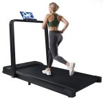 Tapis de marche Rolipo 2 in 1 pieghevole 6 km/h 90 kg Bluetooth