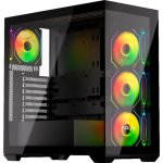 Caja PC Krux EXO Torre Midi ATX 4 Ventilateurs ARGB