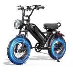 E-Bike Rolipo M6 700W 3 Modi 6 Gänge Reichweite 80-113 Km