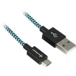USB 2.0 Kabel Sharkoon 3 Meter USB-A auf Micro-USB