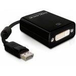 Adattatore DeLOCK 61847 DisplayPort a DVI-I Nero