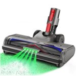 Spazzola Aspirapolvere Blossom Dyson V7 V8 V10 V11 V15 LED Nero