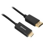 Câble adaptateur Sharkoon DisplayPort 1.2 vers HDMI 4K 2 mètres
