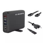 DLH USB-C 65W Ladestation mit HDMI 4K Hub und USB-A 3.2
