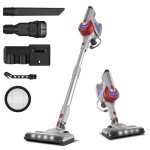 Aspiradora sin cable Rolipo TASVAC S8 RED 250W Cepillo Suave LED Rojo