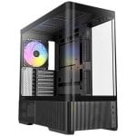 Caja PC Antec C6 Curve ARGB Vidrio Templado Acuario 3 Ventiladores ARGB