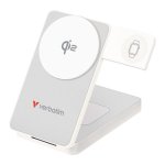 Batería externa Verbatim 32296 10000 mAh PD 3.0 Carga inalámbrica 30W Blanco