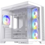 Boîtier PC Silentware View A-RGB Blanc Tour Midi ATX Panneau Cristal