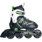 Inline-Skates Muuwmi Kinder verstellbar Größe 29-32 grün/schwarz
