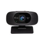 Cámara web i-tec SOLOMON 200 Full HD 1080p con micrófonos y obturador de privacidad