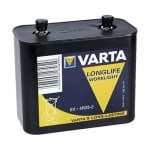 Batterie Varta 6V Clorure de Zinc pour Lampe de Poche