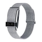 Pulsera de actividad Blossom S18 Bluetooth LED Gris IP68 45 días batería sensor cardíaco