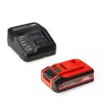 Pack Démarrage Batterie Einhell Plus 18V 4.0Ah PXC chargeur rapide 3A