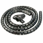 Kabelschutzschlauch Lindy 40581 Schwarz 5 Meter